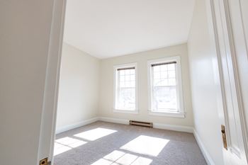 Unfurnished bedroom area